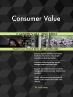 Consumer Value A Complete Guide - 2020 Edition