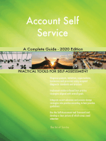 Account Self Service A Complete Guide - 2020 Edition