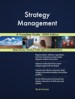Strategy Management A Complete Guide - 2020 Edition