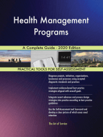 Health Management Programs A Complete Guide - 2020 Edition