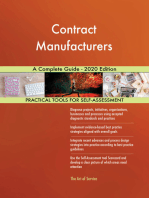Contract Manufacturers A Complete Guide - 2020 Edition