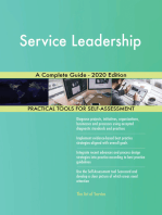 Service Leadership A Complete Guide - 2020 Edition