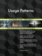 Usage Patterns A Complete Guide - 2020 Edition