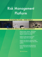 Risk Management Platform A Complete Guide - 2020 Edition