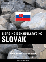 Libro ng Bokabularyo ng Slovak: Isang Paraan Batay sa Paksa