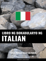 Libro ng Bokabularyo ng Italian: Isang Paraan Batay sa Paksa