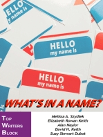 What's In A Name?