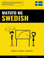 Matuto ng Swedish - Mabilis / Madali / Mahusay: 2000 Mga Susing Bokabularyo