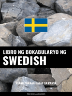 Libro ng Bokabularyo ng Swedish: Isang Paraan Batay sa Paksa