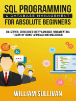 SQL Programming & Database Management For Absolute Beginners