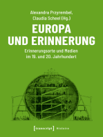 Europa und Erinnerung: Erinnerungsorte und Medien im 19. und 20. Jahrhundert