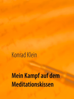 Mein Kampf auf dem Meditationskissen: Der Weg zum inneren Frieden