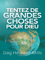 Tentez de grandes choses pour Dieu