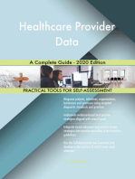 Healthcare Provider Data A Complete Guide - 2020 Edition