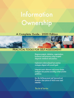 Information Ownership A Complete Guide - 2020 Edition