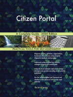 Citizen Portal A Complete Guide - 2020 Edition