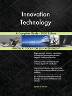 Innovation Technology A Complete Guide - 2020 Edition