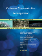 Customer Communication Management A Complete Guide - 2020 Edition