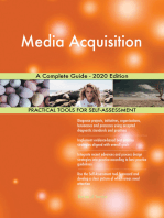 Media Acquisition A Complete Guide - 2020 Edition