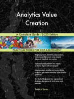 Analytics Value Creation A Complete Guide - 2020 Edition