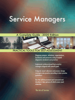 Service Managers A Complete Guide - 2020 Edition