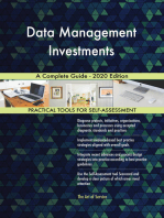 Data Management Investments A Complete Guide - 2020 Edition