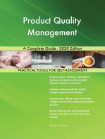 Product Quality Management A Complete Guide - 2020 Edition