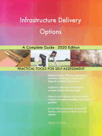 Infrastructure Delivery Options A Complete Guide - 2020 Edition