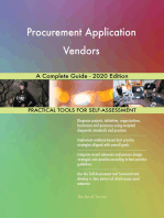 Procurement Application Vendors A Complete Guide - 2020 Edition