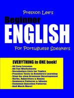 Preston Lee's Beginner English For Portuguese Speakers