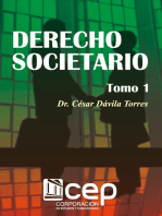 Derecho societario (tomo I, 4a. edición)