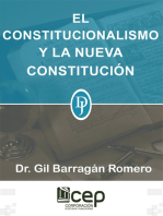 El Constitucionalismo y la Nueva Constitución