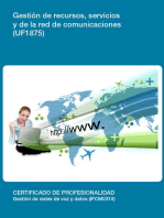 UF1875 - Gestión de recursos, servicios y de la red de comunicaciones