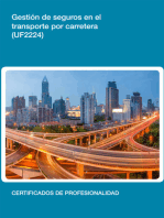 UF2224 - Gestión de seguros en el transporte por carretera