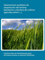 MF0517_1 - Operaciones auxiliares de preparación del terreno, plantación y siembra de cultivos agricolas