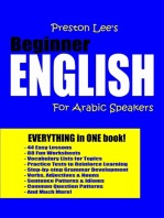 Preston Lee's Beginner English For Arabic Speakers