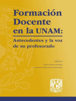 Formación Docente en la UNAM: Antecedentes y la voz de su profesorado