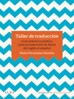 Taller de traducción: Guía práctica y poética para la traducción de libros del inglés al español