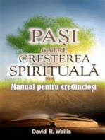 Pași către creșterea spirituală