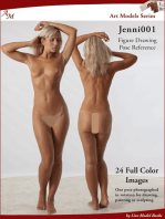 Art Models Jenni001: Figure Drawing Pose Reference