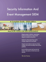 Security Information And Event Management SIEM A Complete Guide - 2020 Edition