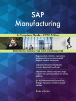 SAP Manufacturing A Complete Guide - 2020 Edition