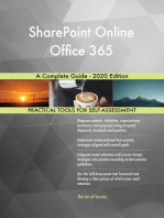 SharePoint Online Office 365 A Complete Guide - 2020 Edition