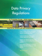 Data Privacy Regulations A Complete Guide - 2020 Edition