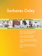 Sarbanes Oxley A Complete Guide - 2020 Edition