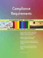 Compliance Requirements A Complete Guide - 2020 Edition