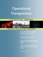 Operational Transparency A Complete Guide - 2020 Edition