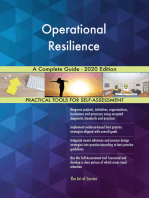 Operational Resilience A Complete Guide - 2020 Edition
