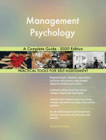 Management Psychology A Complete Guide - 2020 Edition