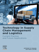 Technology in Supply Chain Management and Logistics: Current Practice and Future Applications